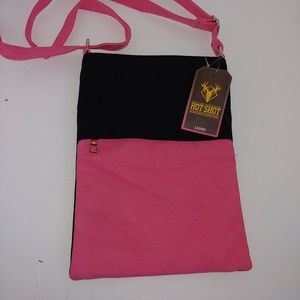 Hot Shot Canvas Crossbody Bag